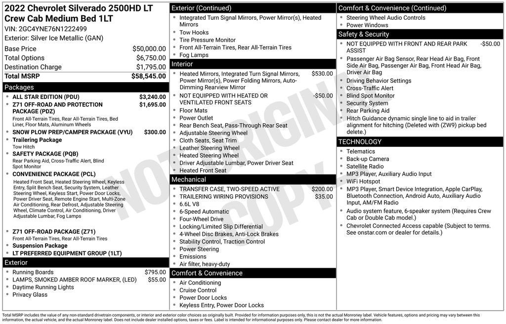 chevrolet silverado 2500hd 2022 2GC4YNE76N1222499 image chevrolet silverado 2500hd 2022 2GC4YNE76N1222499 image